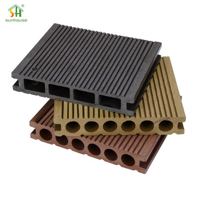 Eco Friendly WPC Deck Flooring 140mm*25mm Waterproof Outdoor Decking Flooring