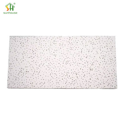 Acoustic Mineral Fibre Ceiling Board , Fire Rated Acoustical Ceiling Tiles For Office Spaces