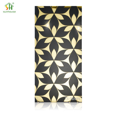 5D-Acrylwandplatten mit Marmor-Effekt Wandverkleidung 1220x2440mm