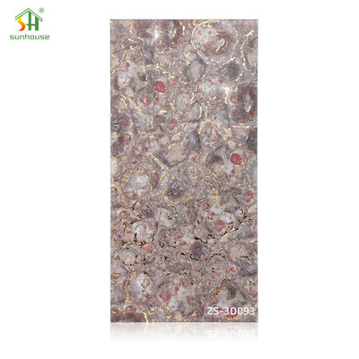 Leichtgewichtige Wandplatte mit Marmor-Effekt 1220x2440mm Acryl-Wasserdichte-Platten