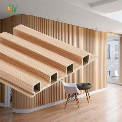 Ein guter Preis. WPC-Wandpaneel aus recyceltem Holz-Kunststoff-Verbundwerkstoff für gewerbliche Wohnverkleidungen Online