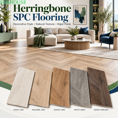 Ein guter Preis. Professioneller SPC-Klickboden-Strukturführer, starre Vinylplanke mit UV-Beschichtung, Verschleißschicht und IXPE-Unterlage online
