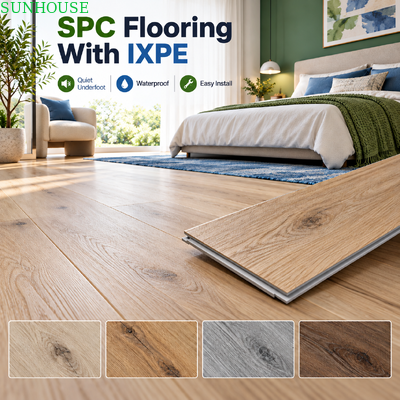 Ein guter Preis. Hochdichte SPC-Klick-Bodenbeläge, starre Kern-Vinylplanken mit stabiler Kernstruktur für Großhandelsbodenbelagsprojekte online
